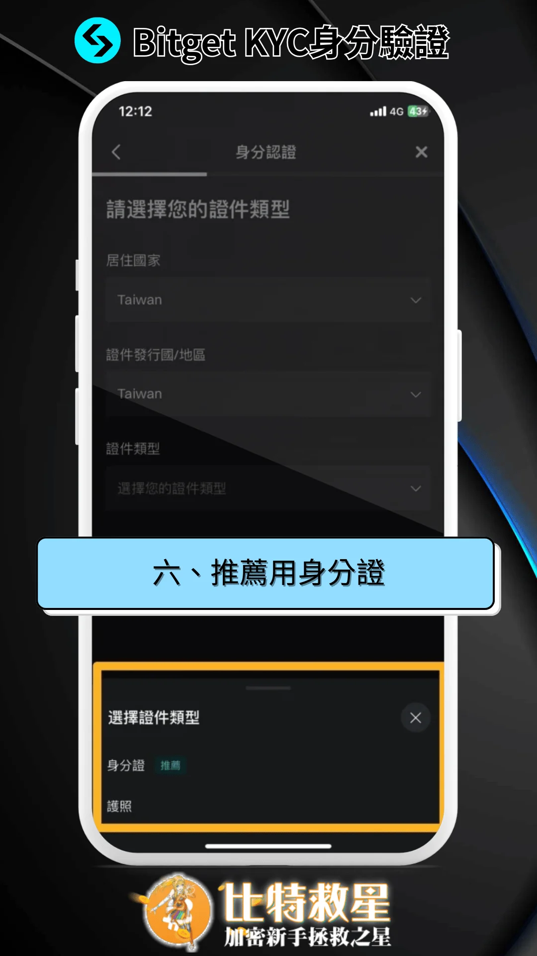 六、推薦用身分證