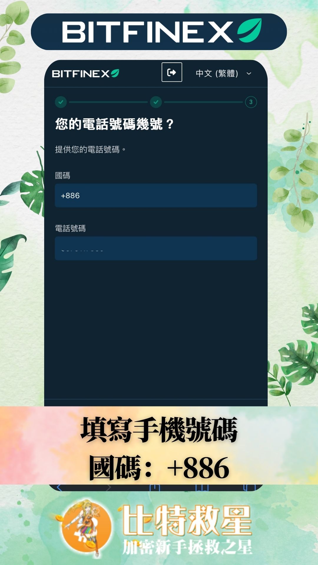 Bitfinex註冊-KYC-10