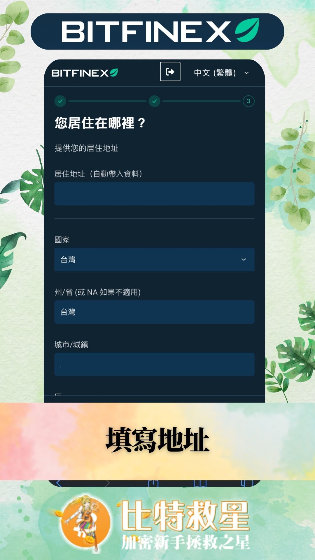 Bitfinex註冊-KYC-9