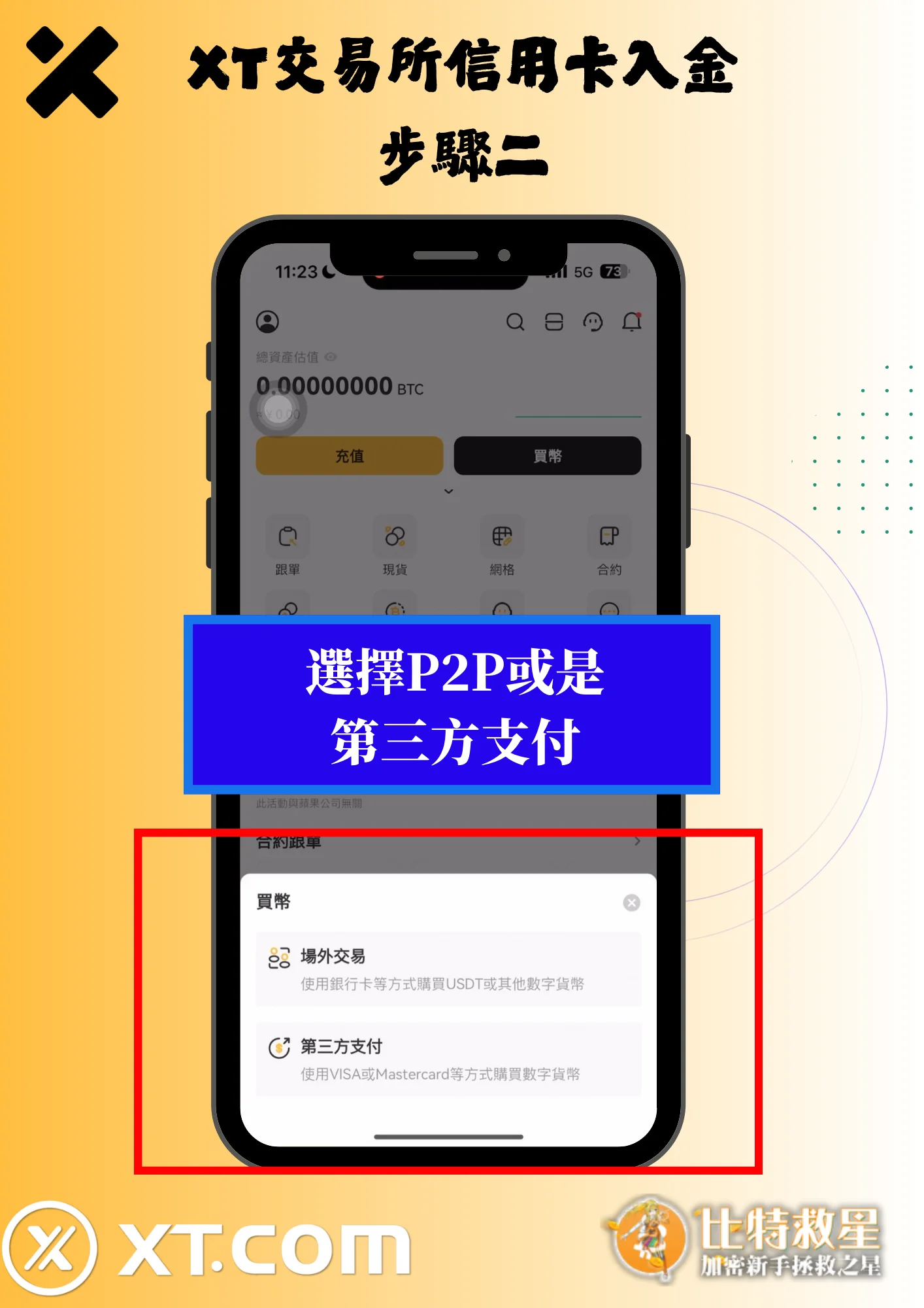2025最新【XT交易所】註冊教學,高達43%的超級返佣! 27 XT交易所信用卡入金2-選擇P2P或是
第三方支付