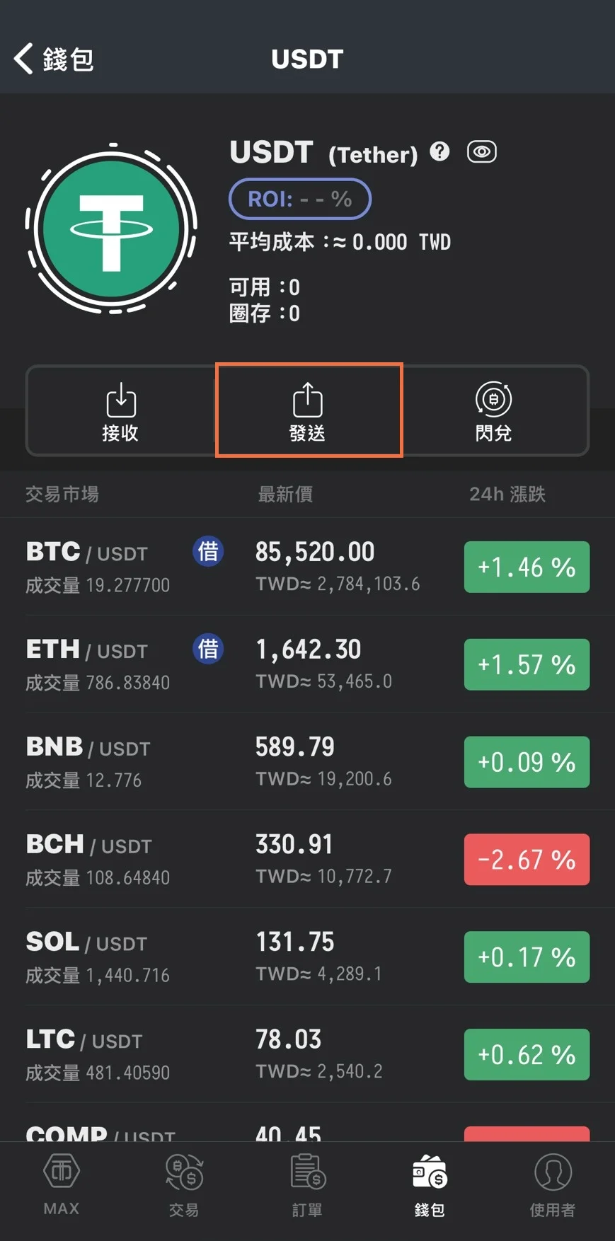 【BitMart交易所註冊教學】開戶、身分認證、Google驗證器圖文流程說明! 29 到MAX交易所發送USDT
