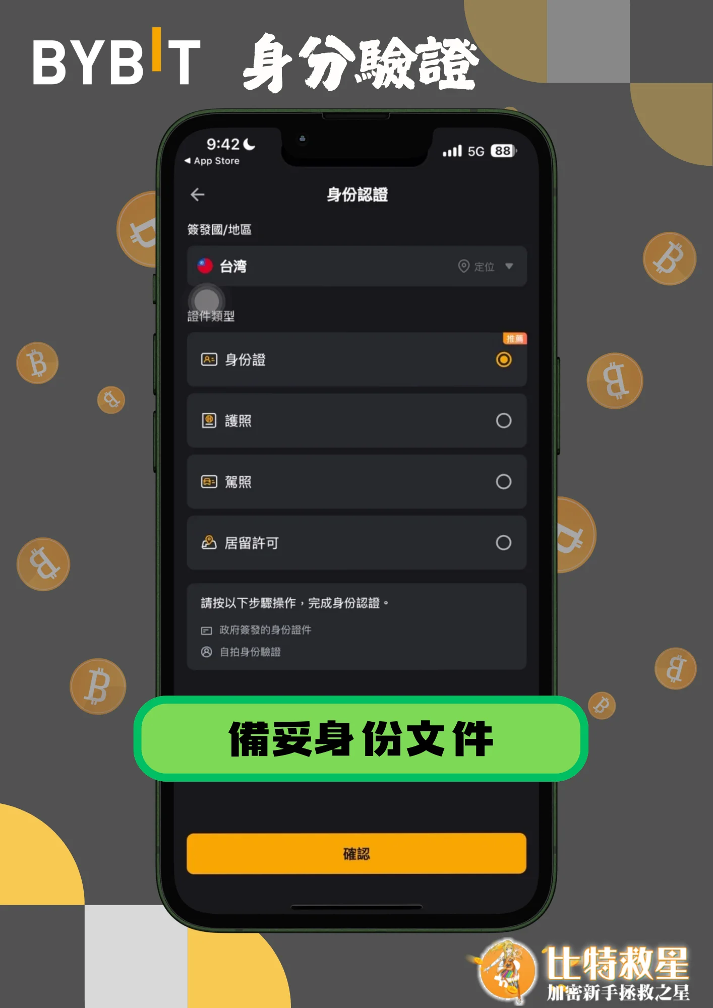 身分驗證3-備妥身份文件