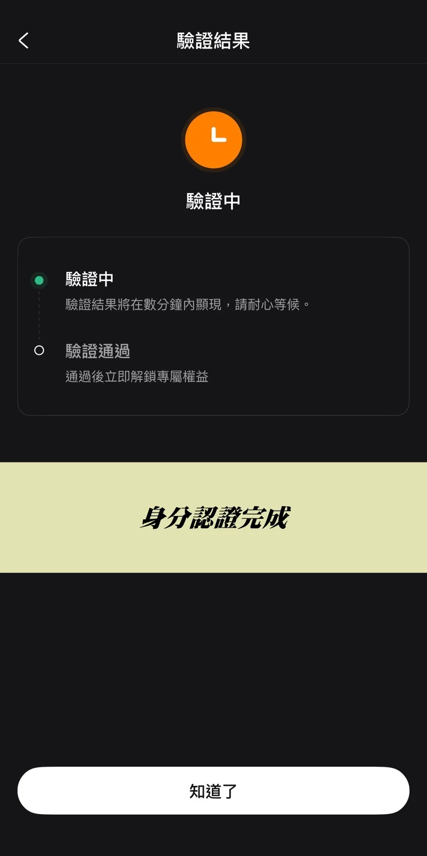 拍照上傳身分證件及自拍照
