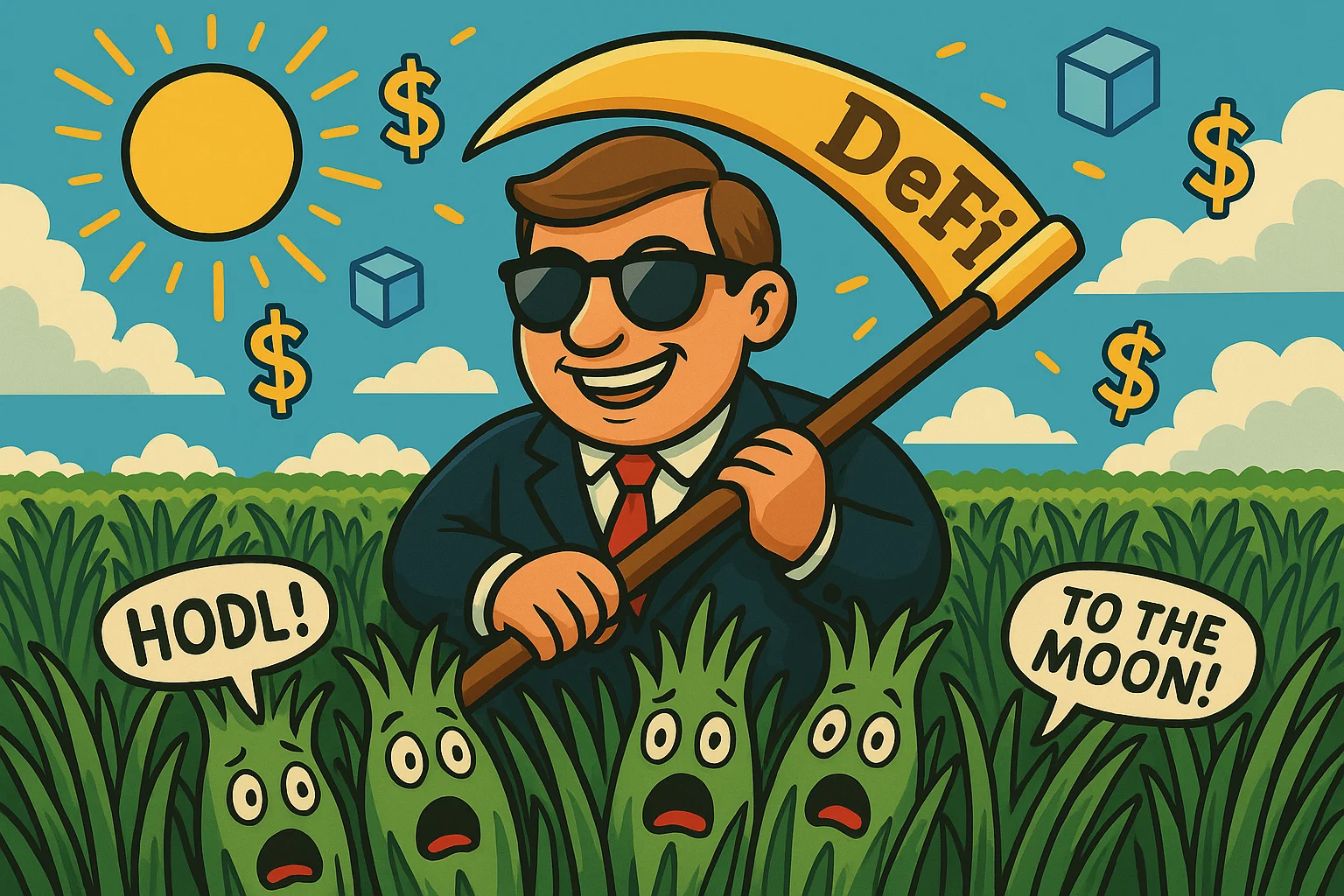 川普又在割韭菜？