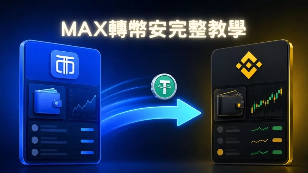 【MAX轉幣安教學】三步驟輕鬆把MAX資產轉到幣安! max-to-binance-featured